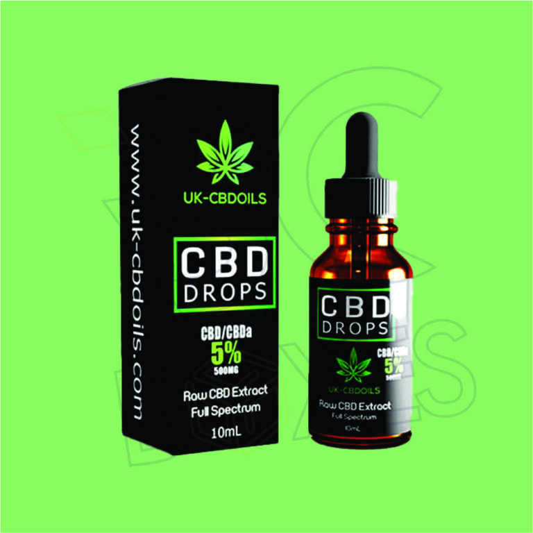CBD Dropper Bottle Boxes