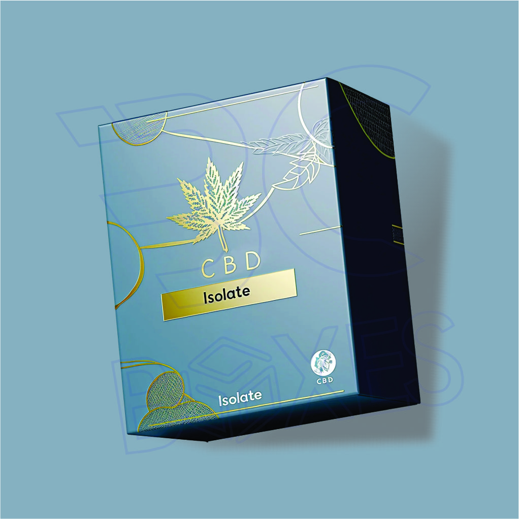 Custom CBD Isolate Boxes